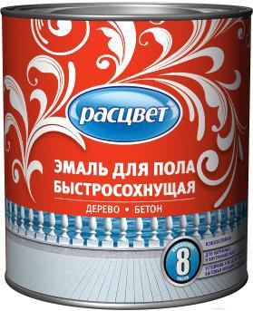 

Краска Расцвет Для пола быстросохнущая 1.9кг кофе с молоком