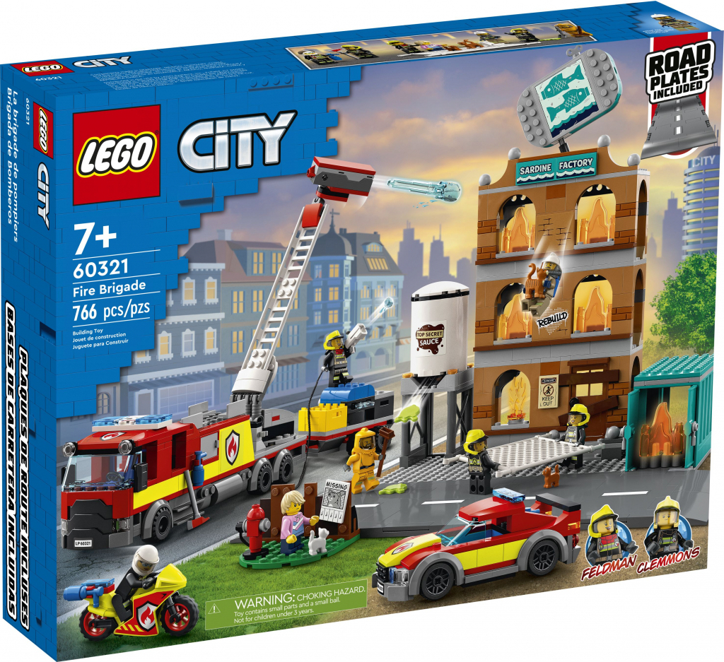 

Конструктор Lego City Пожарная команда (60321)