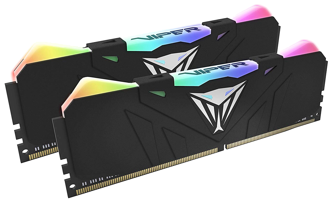 

Оперативная память Patriot 16Gb DDR4 2666MHz Viper RGB 2x8Gb Kit [PVR416G266C5K], 16Gb DDR4 2666MHz Viper RGB 2x8Gb Kit