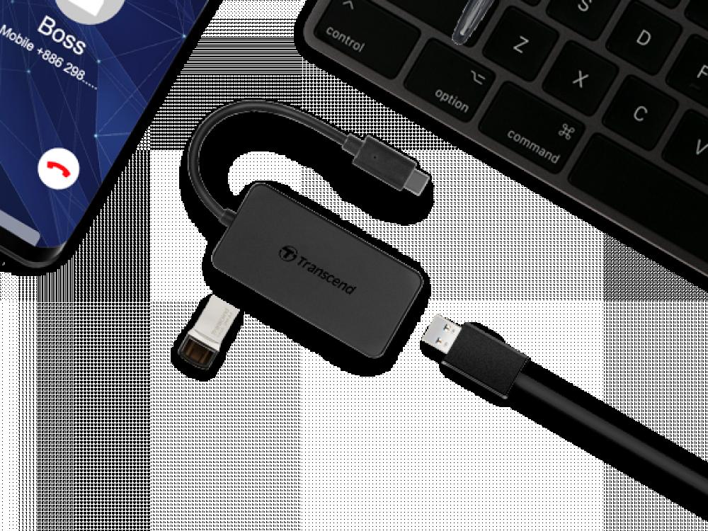 

USB-хаб Transcend TS-HUB2C, TS-HUB2C