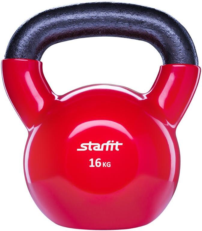 

Гиря Starfit DB-401 16 кг красный, Гиря Starfit Гиря DB-401 16кг красный