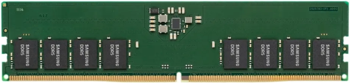 

Оперативная память Samsung DIMM DDR5 16Gb 4800MHz [M323R2GA3BB0-CQK], Оперативная память Samsung 16GB DDR5 PC5-38400 (M323R2GA3BB0-CQK)