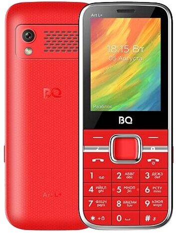 

Мобильный телефон BQ-Mobile 2448 ART L+ Red