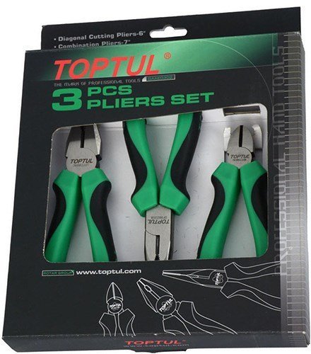 

Набор пассатижей Toptul GAAE0302 (3 предмета), GAAE0302 (3 предмета)