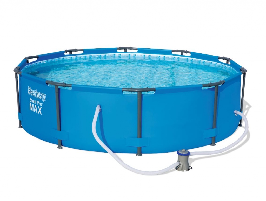 

Каркасный бассейн Bestway Steel Pro Max 10 14415 + фильтр-насос, Steel Pro MAX 10 + фильтр-насос
