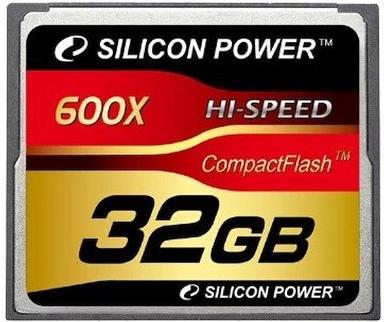 

Карта памяти Silicon-Power CF 32GB 600X [SP032GBCFC600V10], CF 32GB 600X