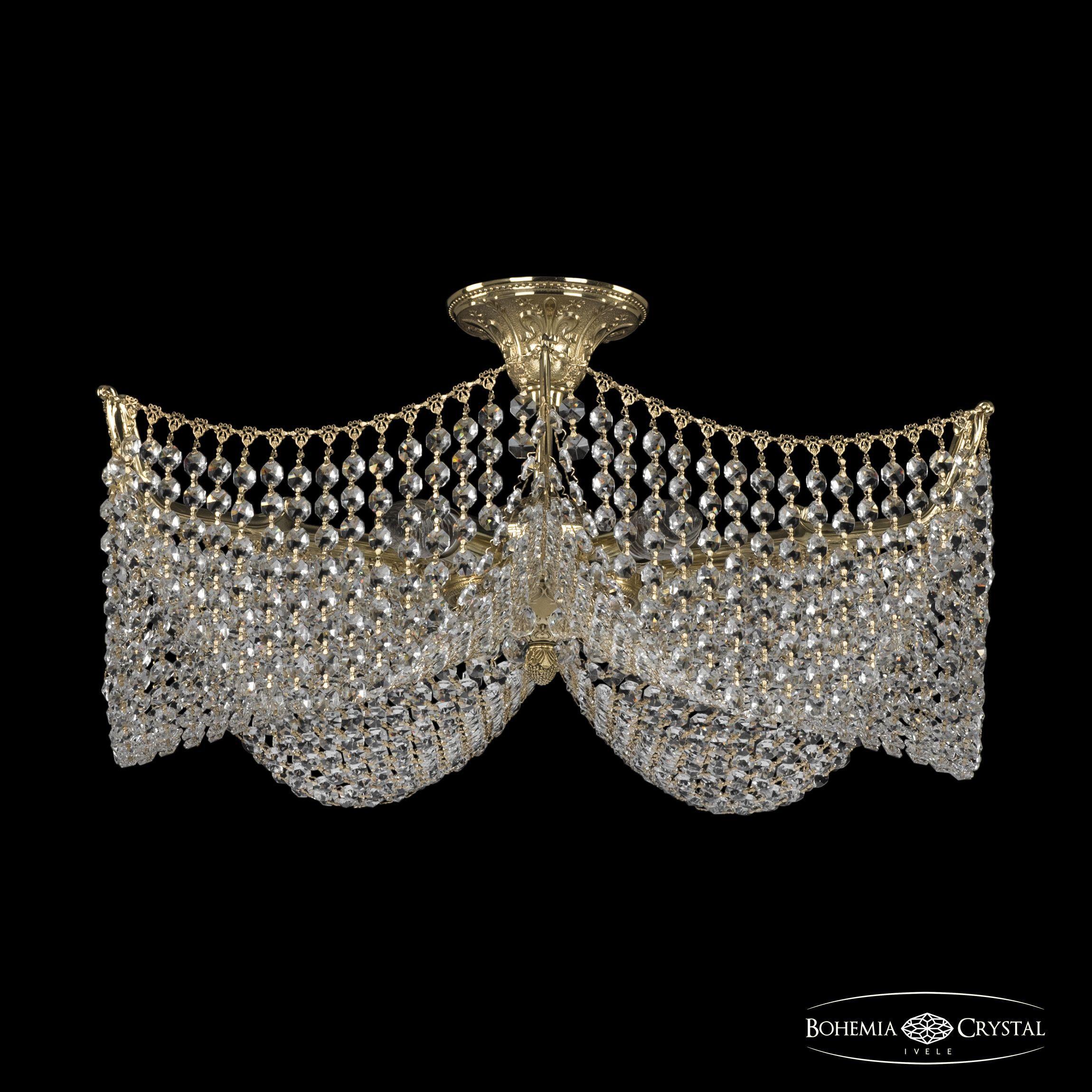 

Люстра на штанге Bohemia Ivele Crystal 77171/60/6 G