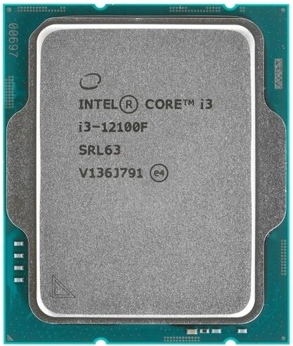 

Процессор Intel Core i3-12100F BOX, Процессор Intel Core i3-12100F (BOX)
