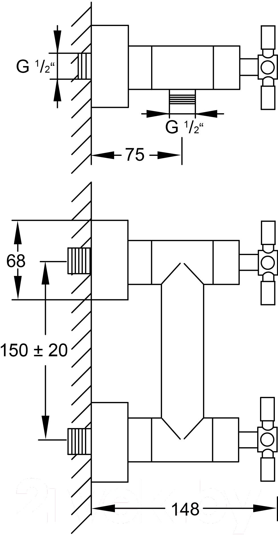 

Смеситель Steinberg-Armaturen Series 250.1200, Series 250.1200