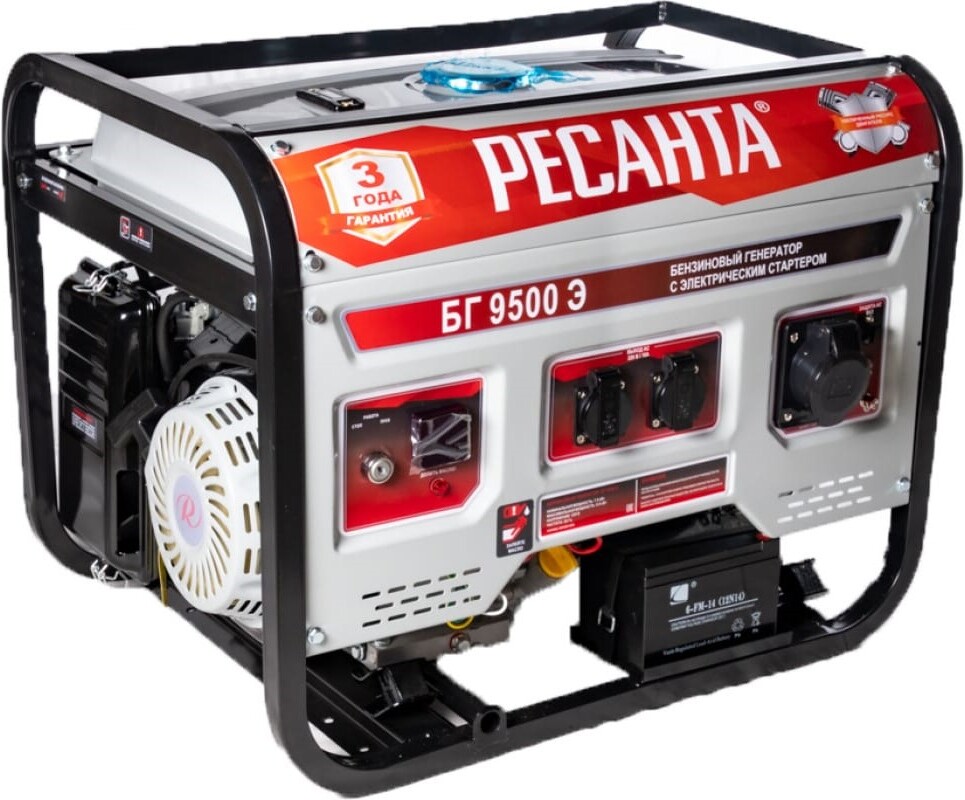 

Генератор Ресанта БГ 9500 Э, Генератор Ресанта БГ 9500 Э 64/1/49