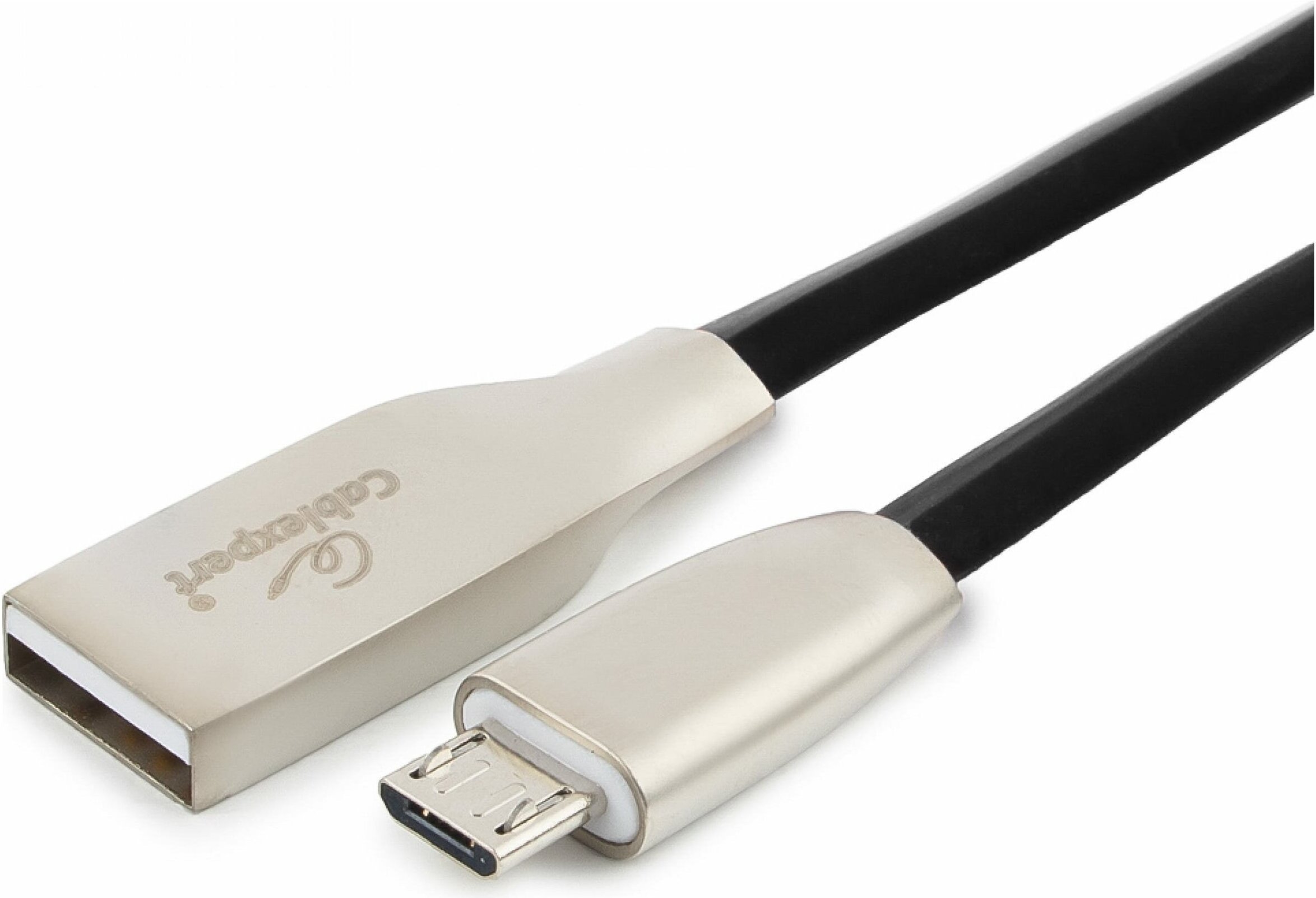 

Кабель USB2.0 Cablexpert CC-G-mUSB01Bk-1M черный