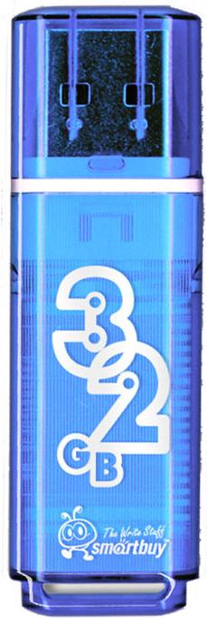 

USB Flash Smart Buy Glossy Blue 32GB (SB32GBGS-B), Glossy 32GB