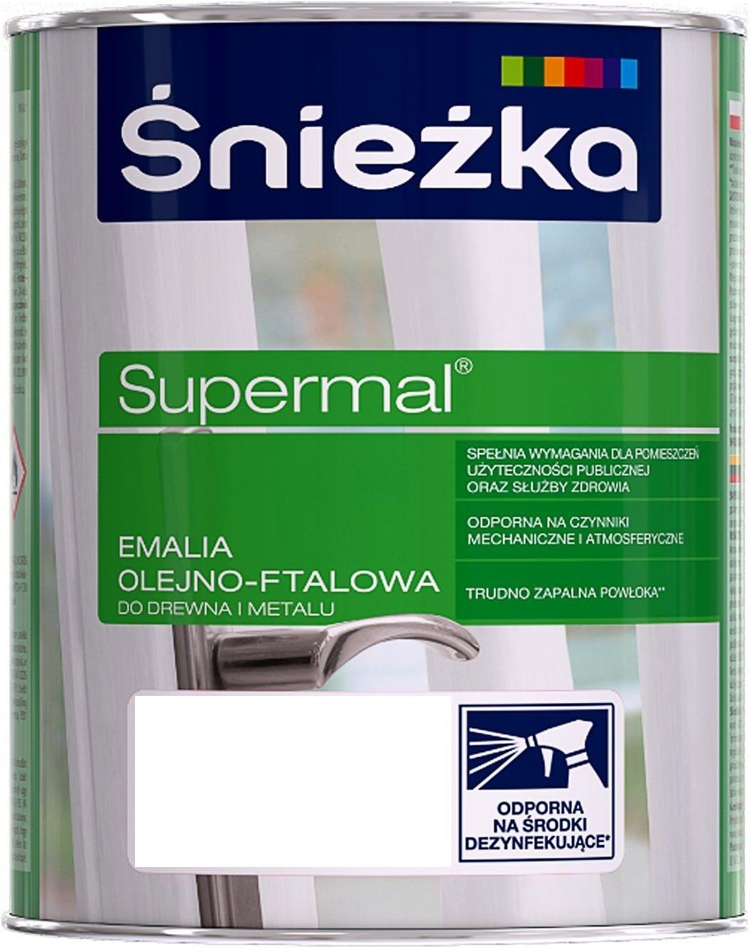 

Эмаль Sniezka Supermal Emalia Olejno-Ftalowa 800 мл (зеленая мята), Supermal Emalia Olejno-Ftalowa 800 мл (зеленая мята)