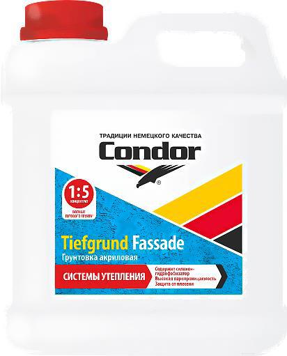 

Грунтовка Condor Tiefgrund Fassade 2кг