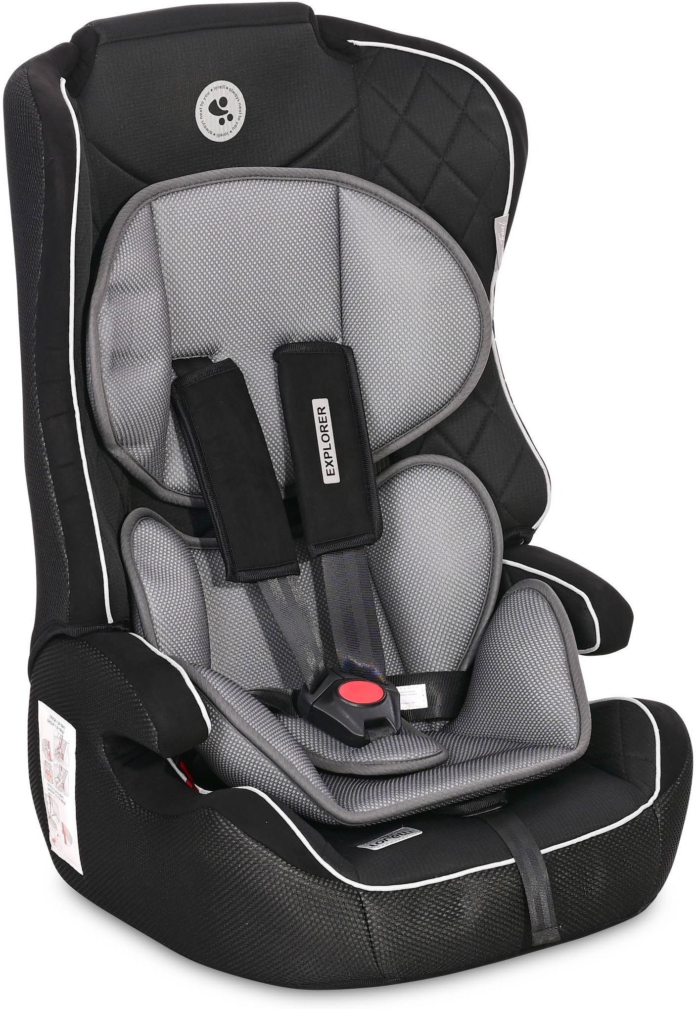 

Автокресло Lorelli Explorer Black/Grey 2023 (10070892339)