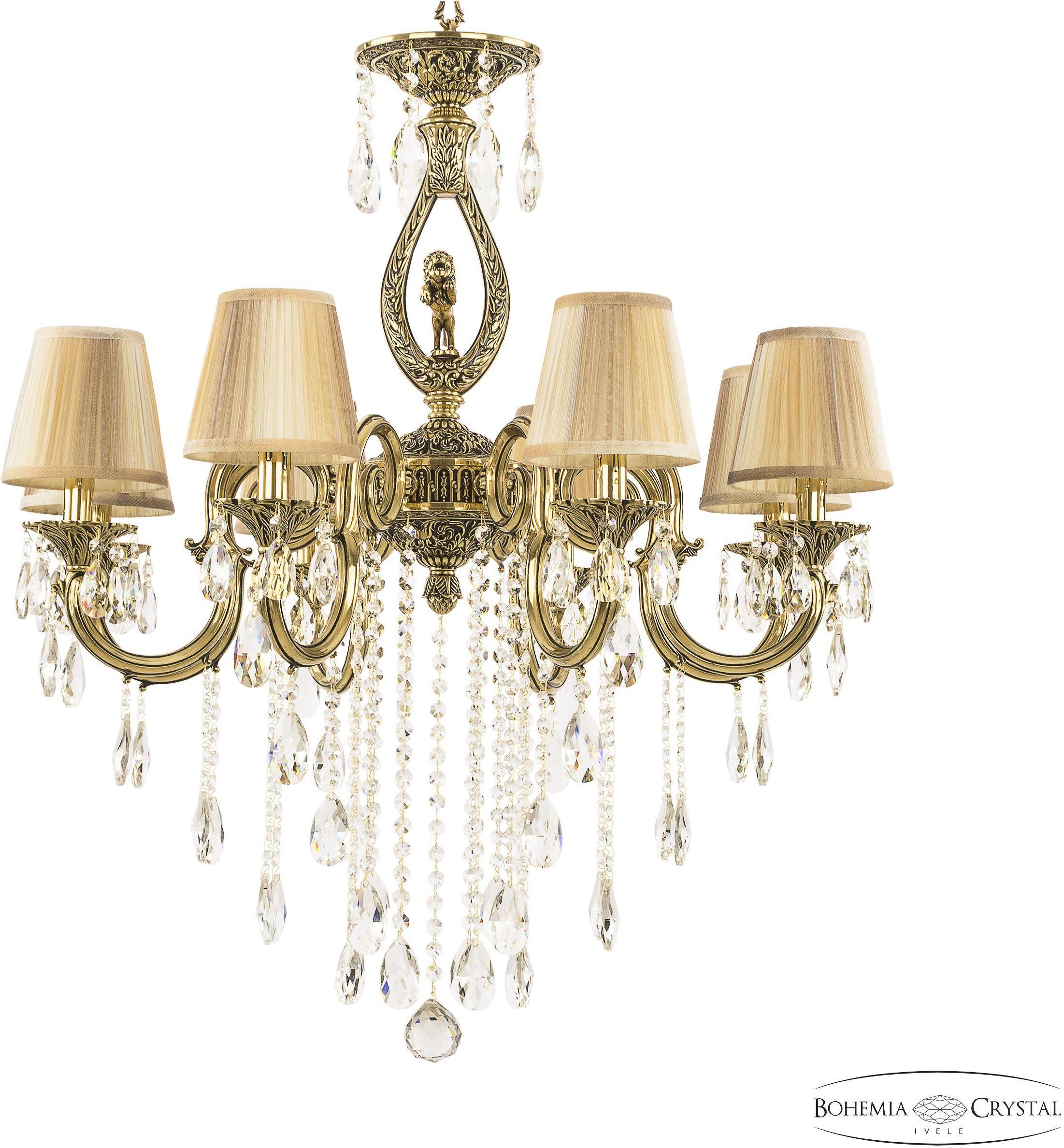 

Подвесная люстра Bohemia Ivele Crystal 72403/8/250 B GB FL3M ST8