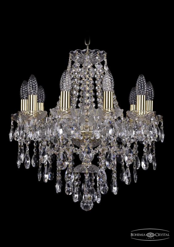 

Подвесная люстра Bohemia Ivele Crystal 1415/10/165/G