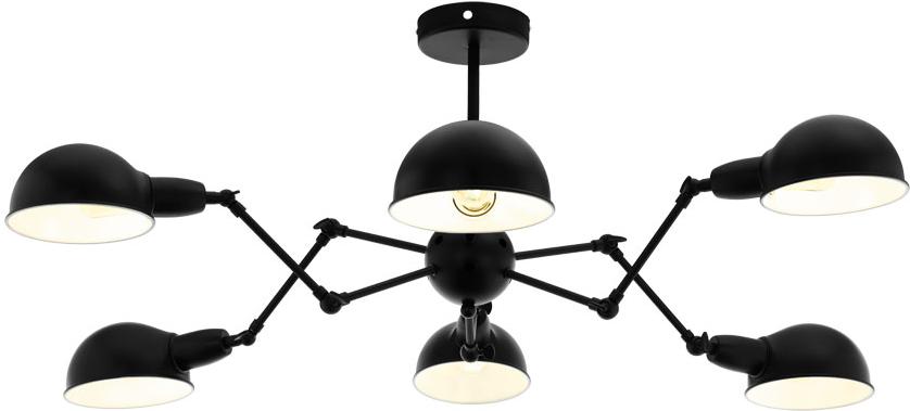 

EGLO Подвес EXMOOR, 6x60W (E27), Ø900, H370, сталь, черный [49036], Подвес EXMOOR, 6x60W (E27), Ø900, H370, сталь, черный