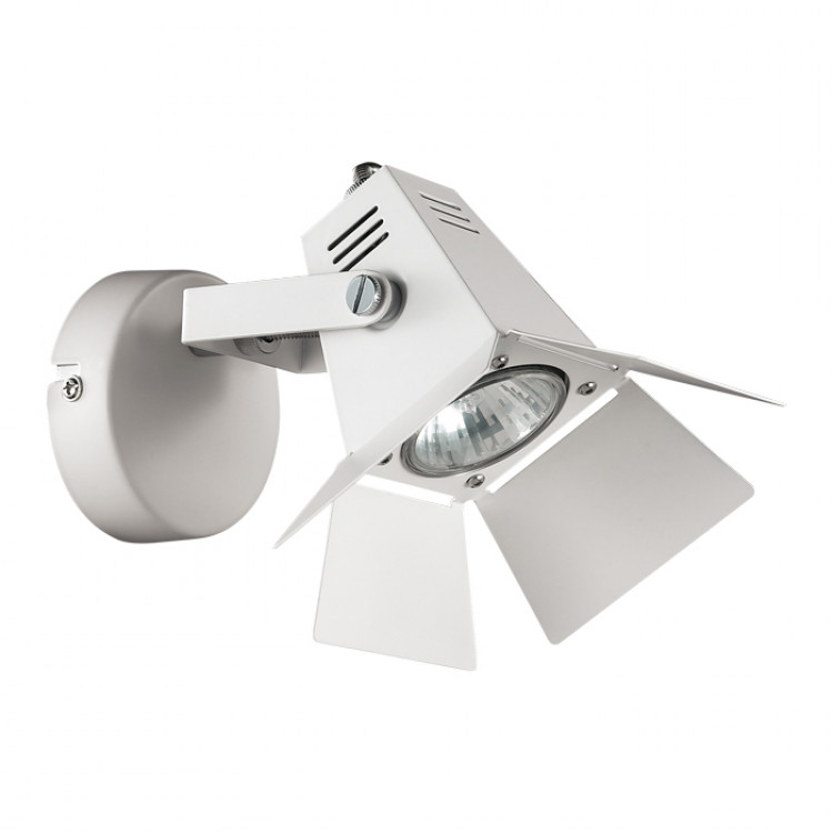 

Спот Odeon Light 3631/1W ODL19 187 белый Бра IP20 GU10 50W 220V TECHNO PRO