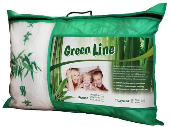 

Подушка Нордтекс Green Line GLB 50x70 (бамбук), Green Line GLB 50x70 бамбук