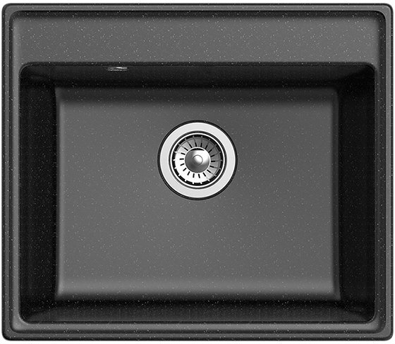 

Кухонная мойка GranFest GF-V-580 (черный)