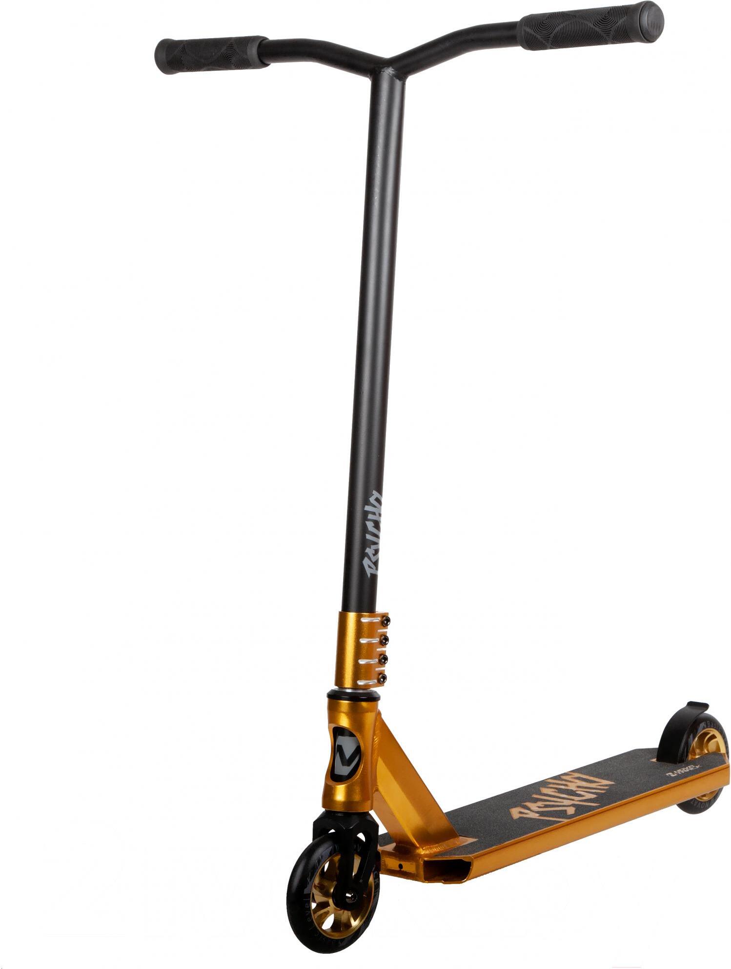 

Самокат Novatrack Psycho 20 110A.PSYCHO.GD21 (черный/золотистый)
