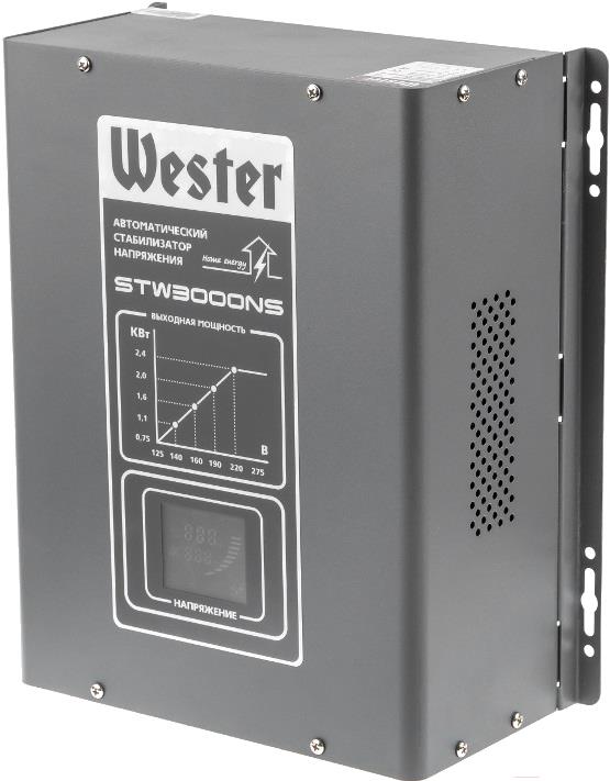 

Стабилизатор напряжения Wester STW3000NS, STW3000NS