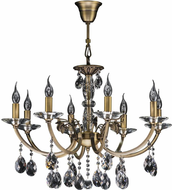 

Lightstar 694081 (MD600006/8) Люстра подв STREGARO 8х60W E14 БРОНЗА, шт, Подвесная люстра Lightstar STREGARO 694081 бронза