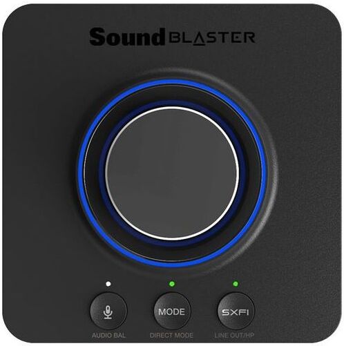 

Звуковая карта Creative USB Sound BlasterX X-3, Звуковая карта Creative USB Sound BlasterX X-3 70SB181000000