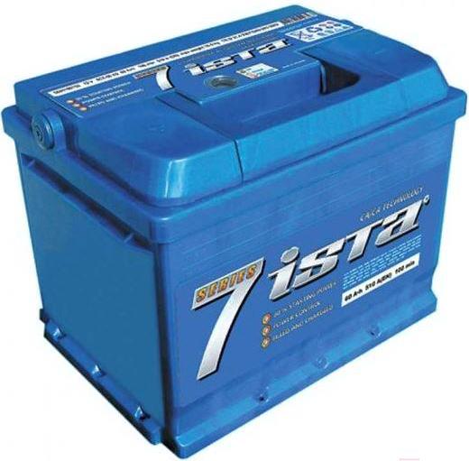 

Аккумулятор ISTA 7 Series 6CT-60 A2 E 60 А/ч, 7 Series 6CT-60 A2 E 60 А/ч