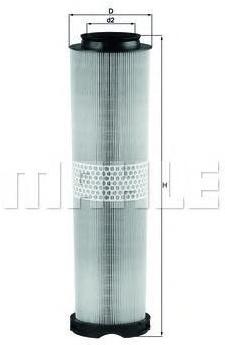 

Фильтр воздушный Knecht/Mahle LX816/4, LX816/4