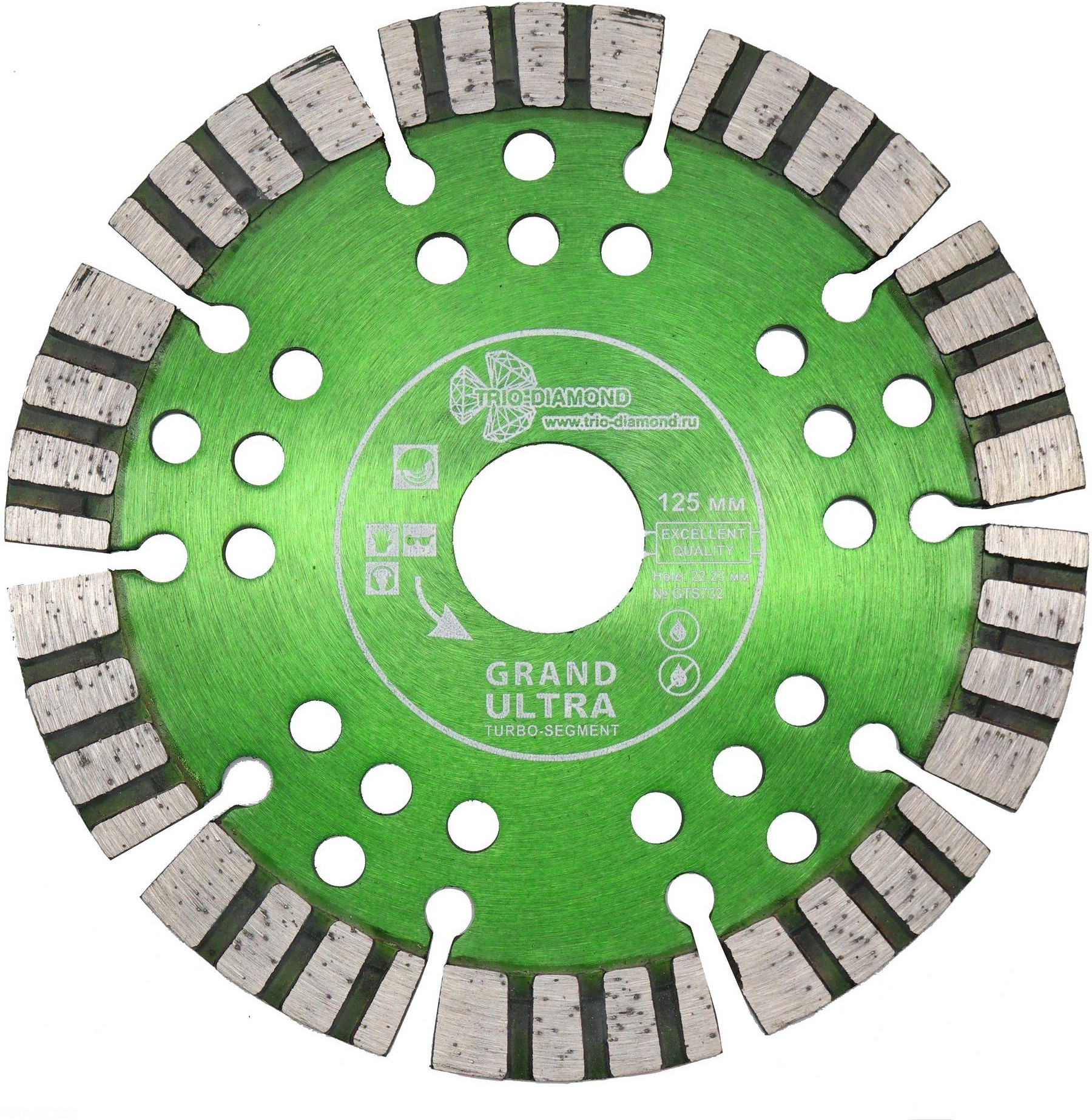 

Алмазный диск Trio Diamond GTS732