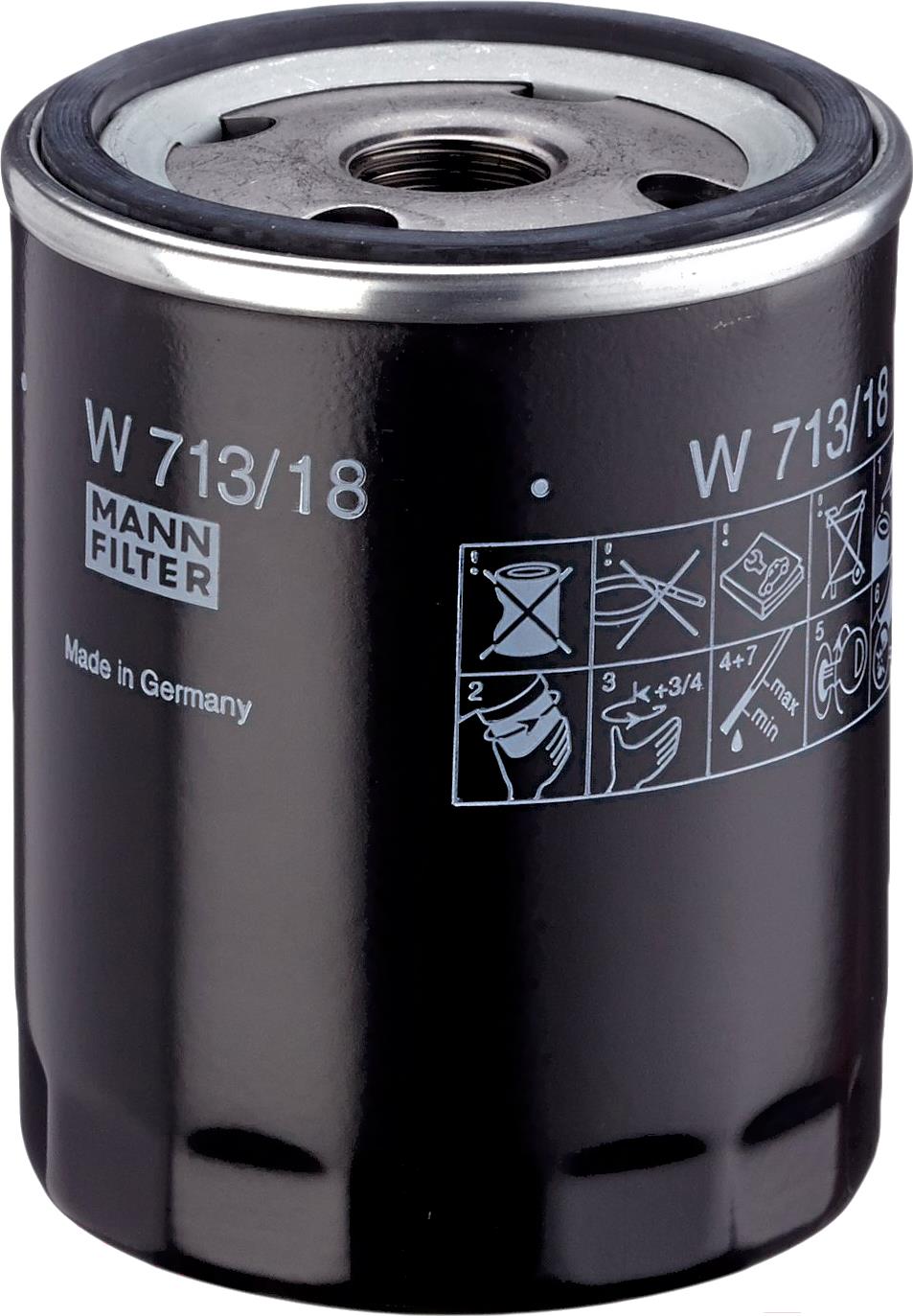 

Масляный фильтр Mann-Filter W713/18, W713/18