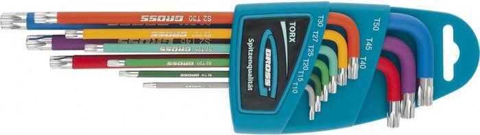 

Гаечный ключ GROSS Torx-TT 16402 Набор, Torx-TT 16402 набор