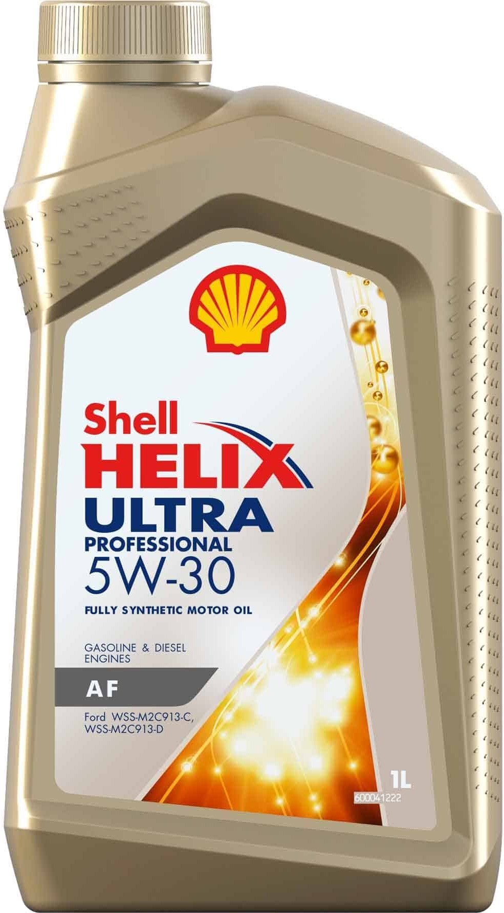 

Моторное масло Shell HELIX ULTRA Professional AF 5W-30 1л (550046288)