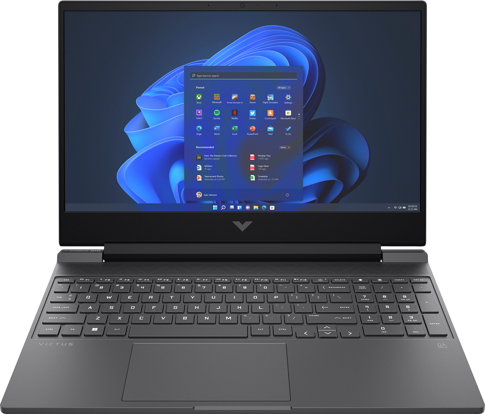 

Ноутбук HP Victus 15-fb0155nw 714U0EA серый