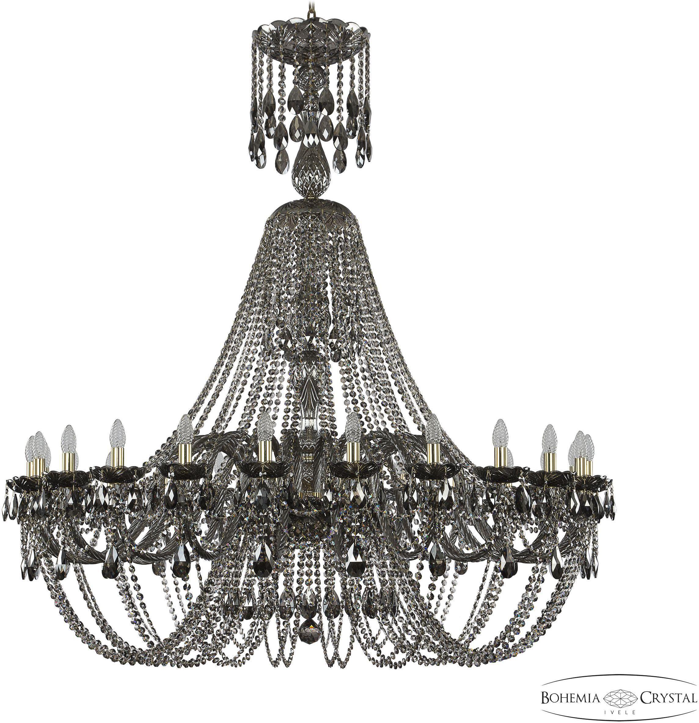 

Подвесная люстра Bohemia Ivele Crystal 1406/24/530/XL-160 G M731
