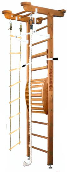 

Детский спортивный комплекс Kampfer Little Sport Maxi Ceiling №2 стандарт/ореховый, Little Sport Maxi Ceiling №2 Стандарт