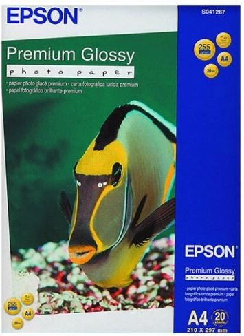 

Фотобумага Epson Premium Glossy Photo Paper A4 20 листов (C13S041287), Premium Glossy Photo Paper A4 20 листов