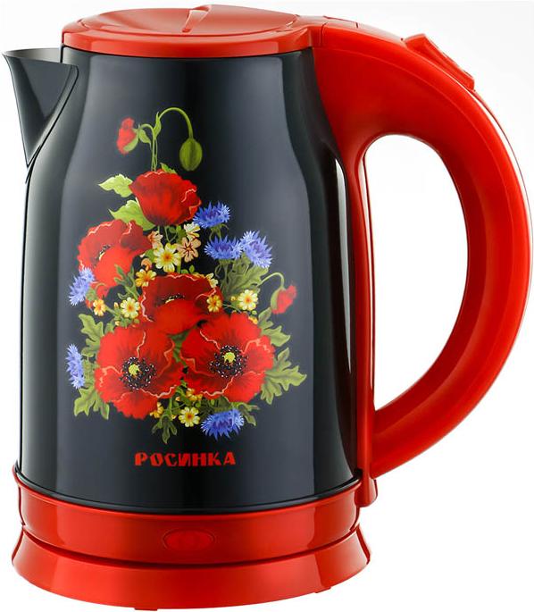 

Электрочайник Росинка РОС-1013 Маки, РОС-1013