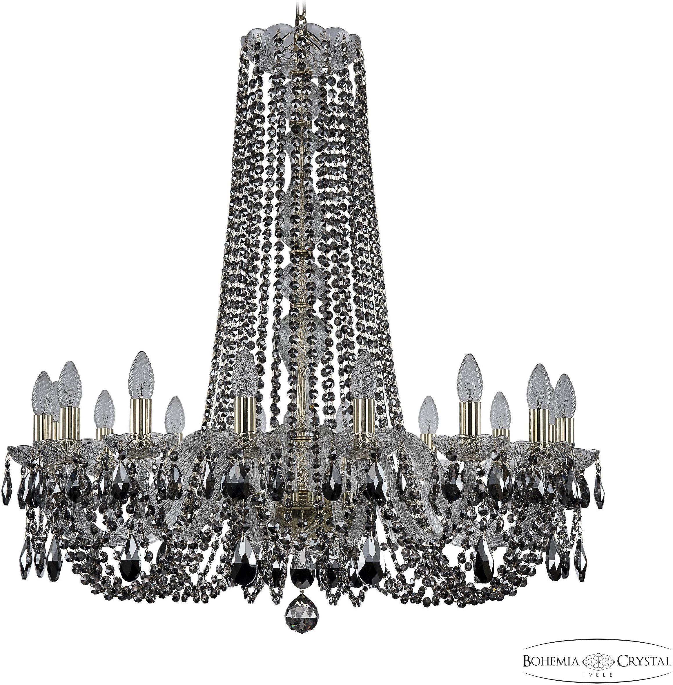 

Подвесная люстра Bohemia Ivele Crystal 1402/16/300/h-90 G R781