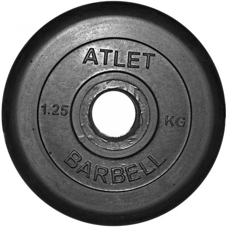 

Диск для штанги MB Barbell Atlet d26 мм 1.25 кг, Диск для штанги MB Barbell Диск для штанги Atlet d26мм 1.25кг