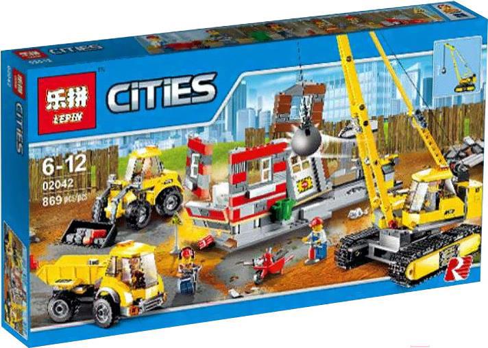 

Конструктор Lepin Снос здания [02042], Снос здания