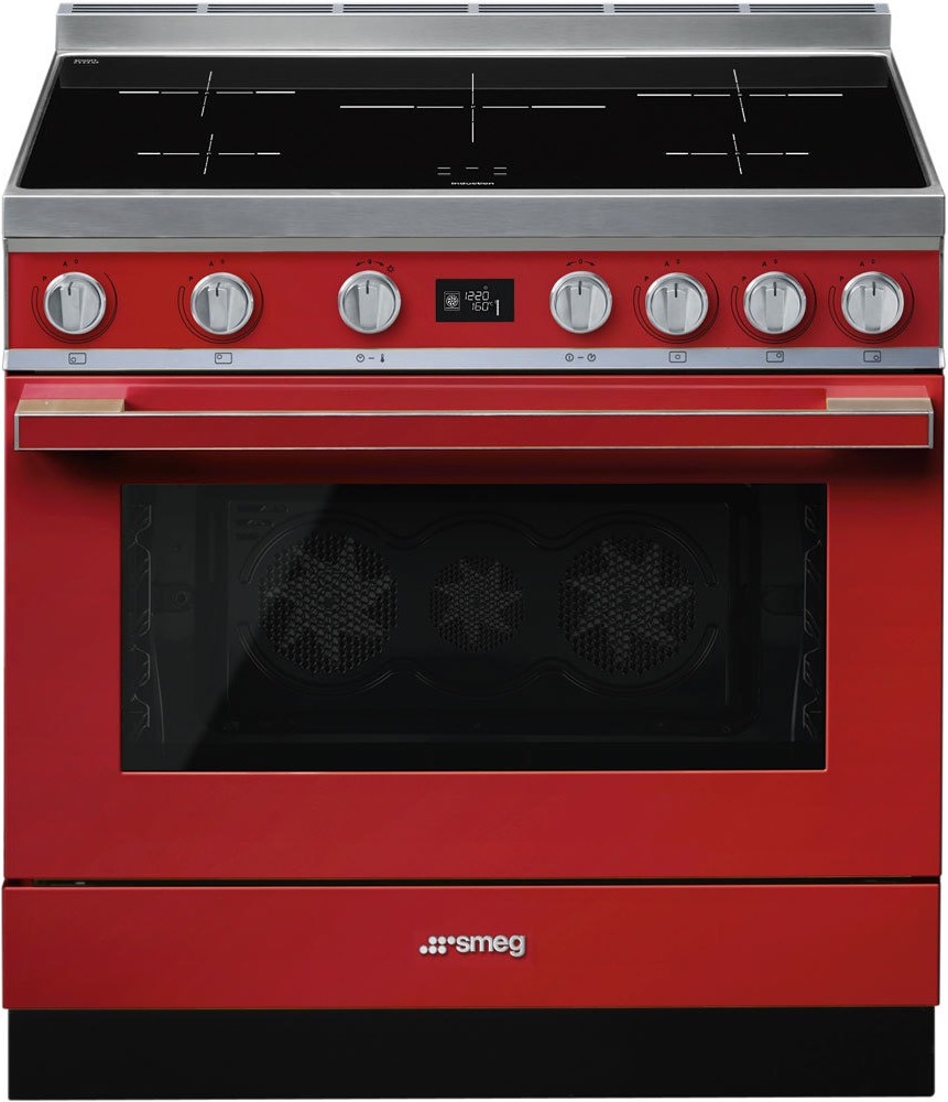 

Плита электрическая Smeg CPF9IPR, Кухонная плита Smeg CPF9IPR Red