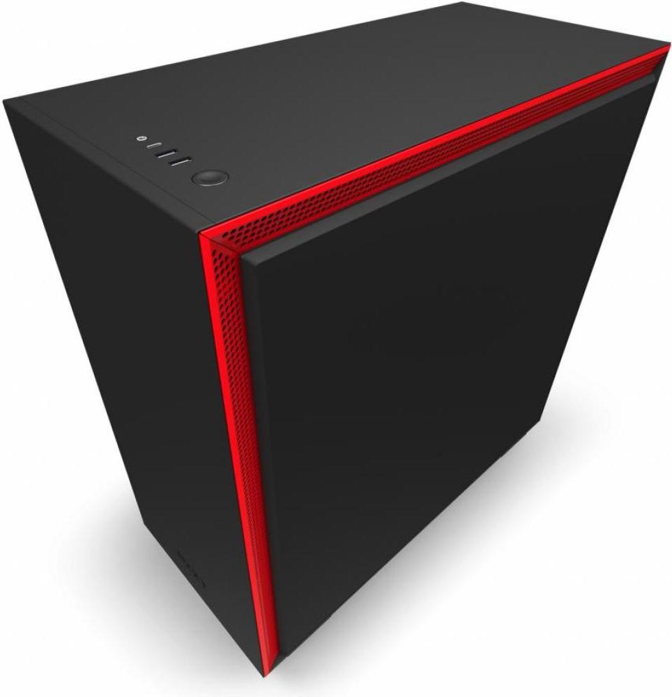 

Корпус для компьютера NZXT H710 Black/Red [CA-H710B-BR], H710