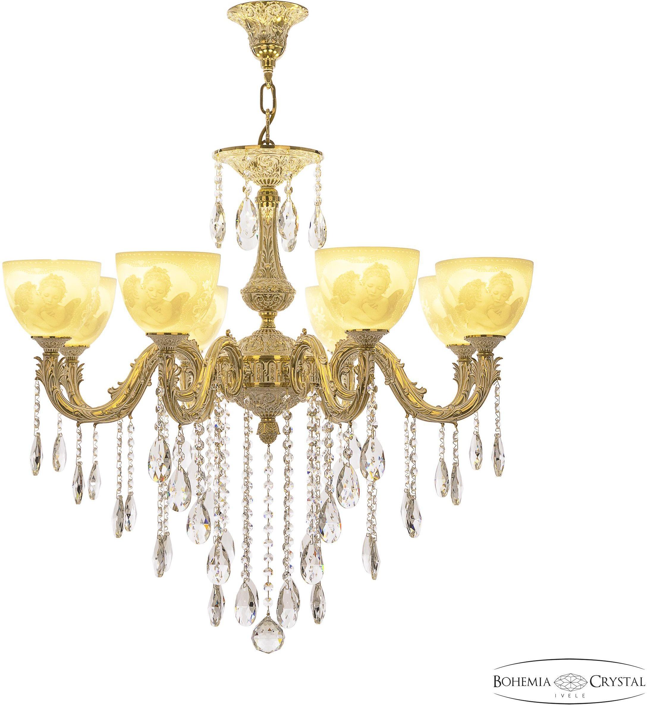 

Подвесная люстра Bohemia Ivele Crystal 71101/8/250 B GW P1 U Angel