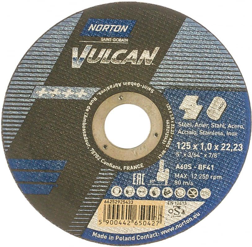

Отрезной круг Norton 125х1.0x22.2 мм для металла Vulcan [66252925433], 125х1.0x22.2 мм для металла Vulcan