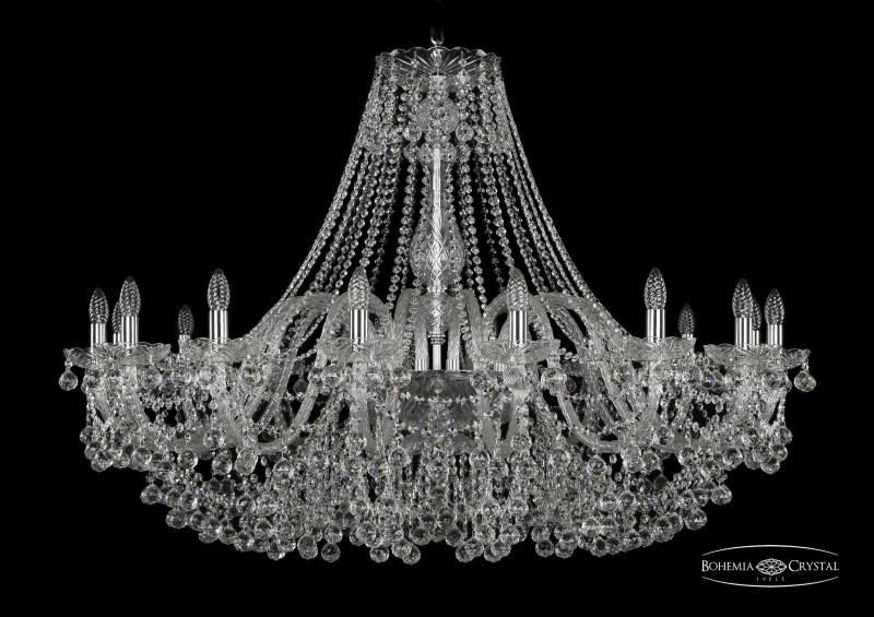 

Подвесная люстра Bohemia Ivele Crystal 1409/16/460/Ni