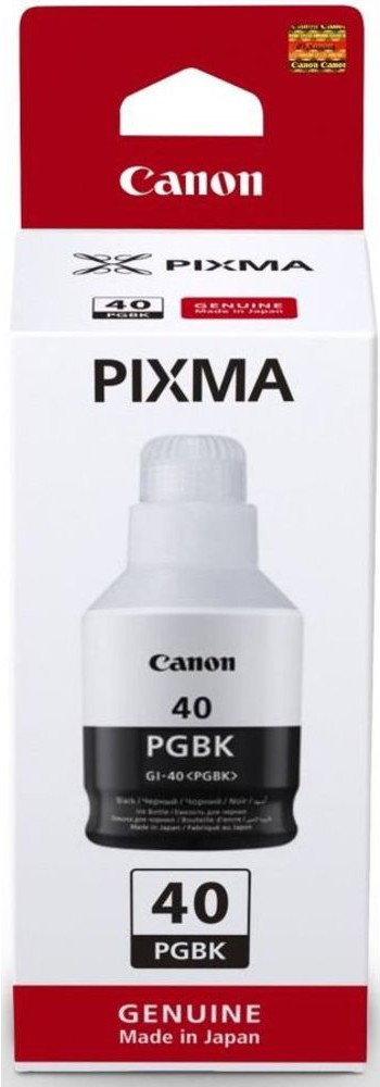 

Картридж Canon GI-40 BK черный [3385C001], Картридж струйный Canon GI-40 BK 3385C001 черный для Canon Pixma G5040/G6040