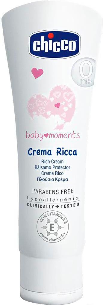 

Косметика для мам и детей Chicco Baby Moments детский увлажняющий с витамином Е 100мл (320614017), Baby Moments с витамином Е 100мл 320614017